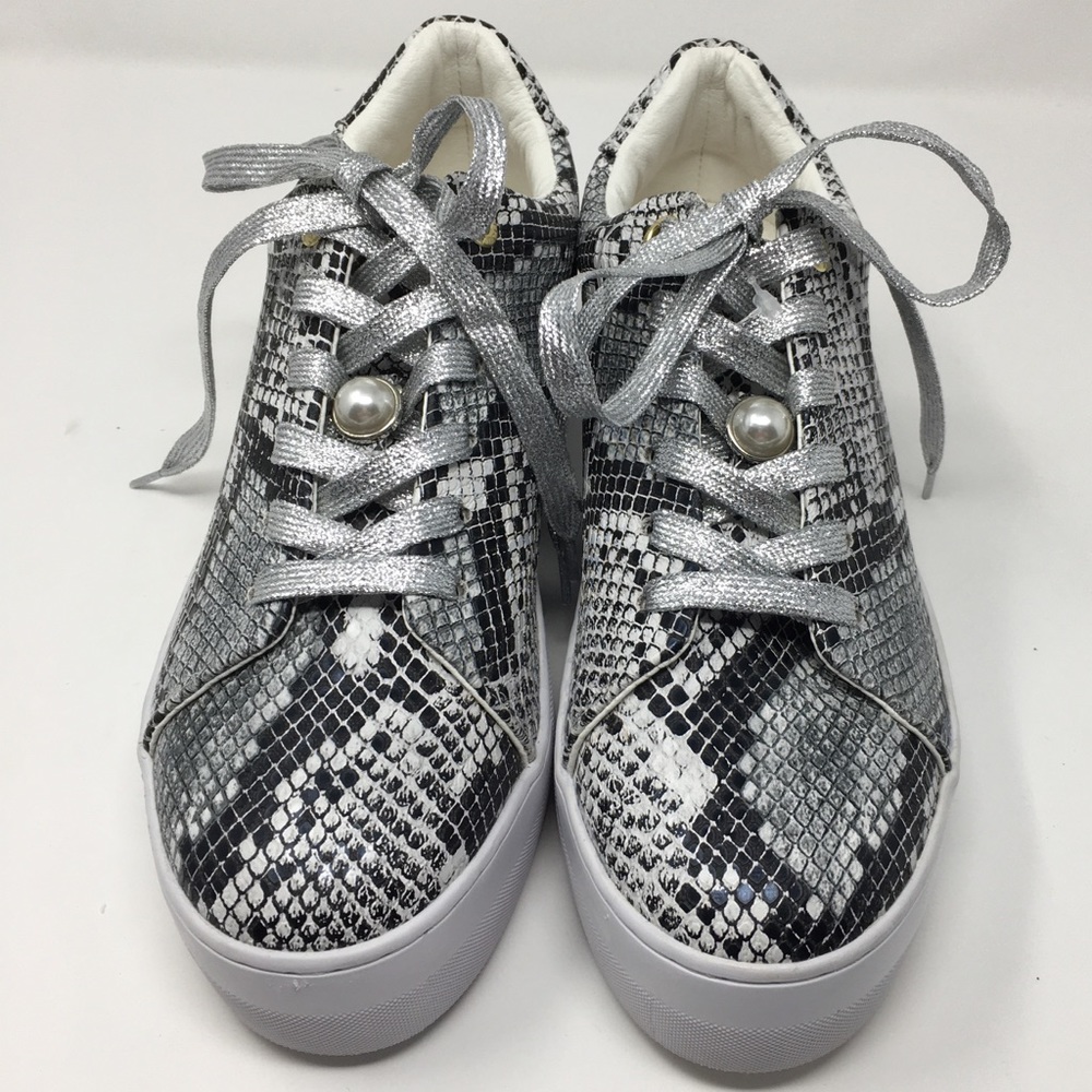 Iijin Python Print Vegan Leather Platform Sneaker - image 2